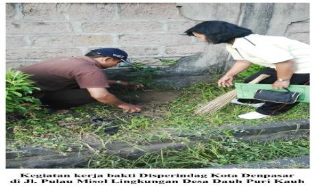 Kerja Bakti Bapak Angkat