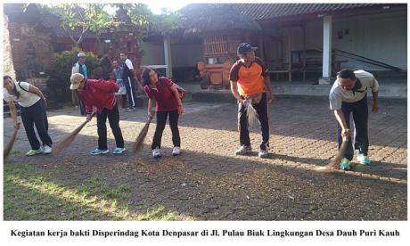 Kerja Bakti Bapak Angkat