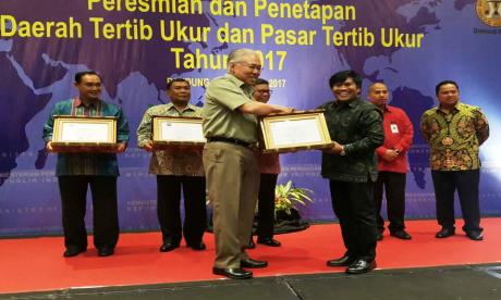 PENGHARGAAN DAERAH TERTIB UKUR TAHUN 2017