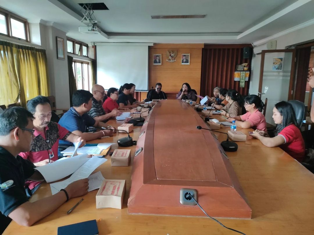 Rapat Penyusunan Perjanjian Kerjasama antara Perumda Pasar dengan Disperindag Kota Denpasar