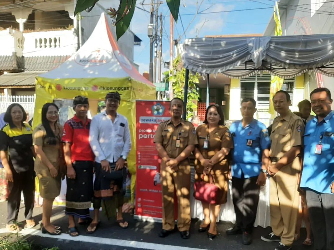 Dinas Perindustrian dan Perdagangan Kota Denpasar bekerjasama dengan Tim Pengendalian Inflasi Daerah (TPID) Kota Denpasar melaksanakan kegiatan Pasar Murah