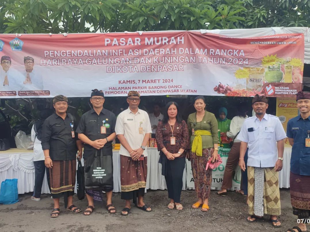 Pasar Murah Jelang Galungan dan Kuningan Digelar di Denpasar Selatan