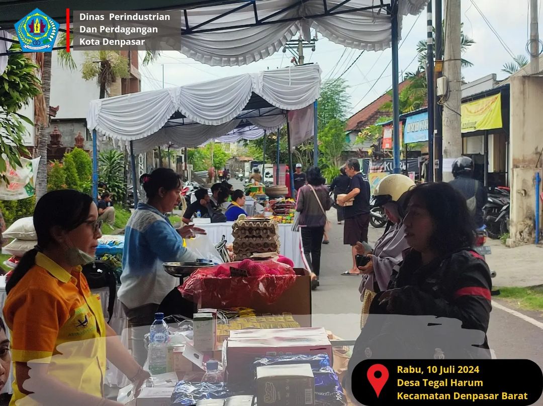 Pasar Murah dan Safari Kesehatan Digelar di Denpasar untuk Kendalikan Inflasi dan Penuhi Kebutuhan Pokok Masyarakat