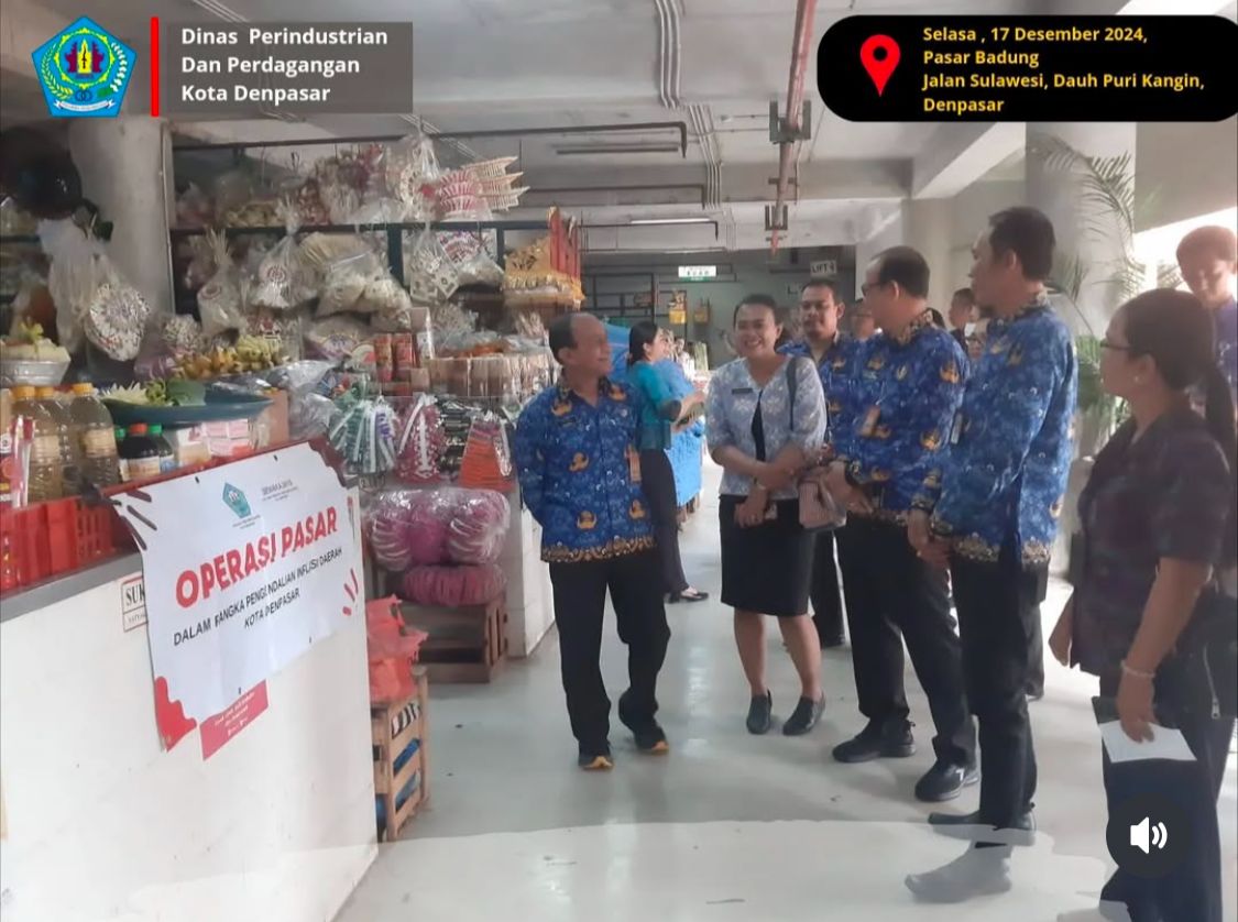 Kegiatan Pemantauan Dan Monitoring Pasokan Dan Harga Pangan Strategis Di Pasar Badung Dan CV Sumber Pangan
