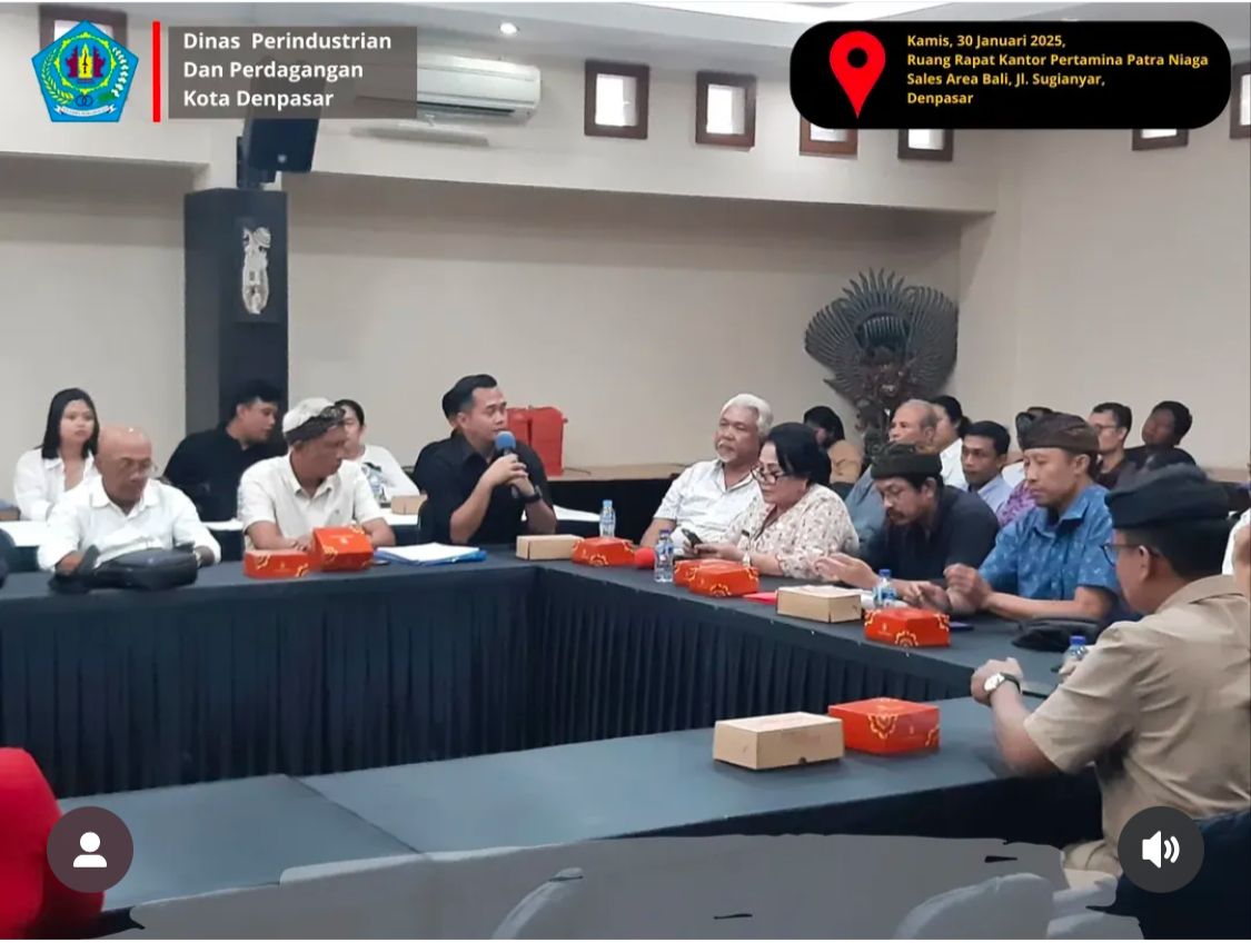 Pertemuan Terkait Isu Kelangkaan Gas LPG 3 Kg Di Kota Denpasar