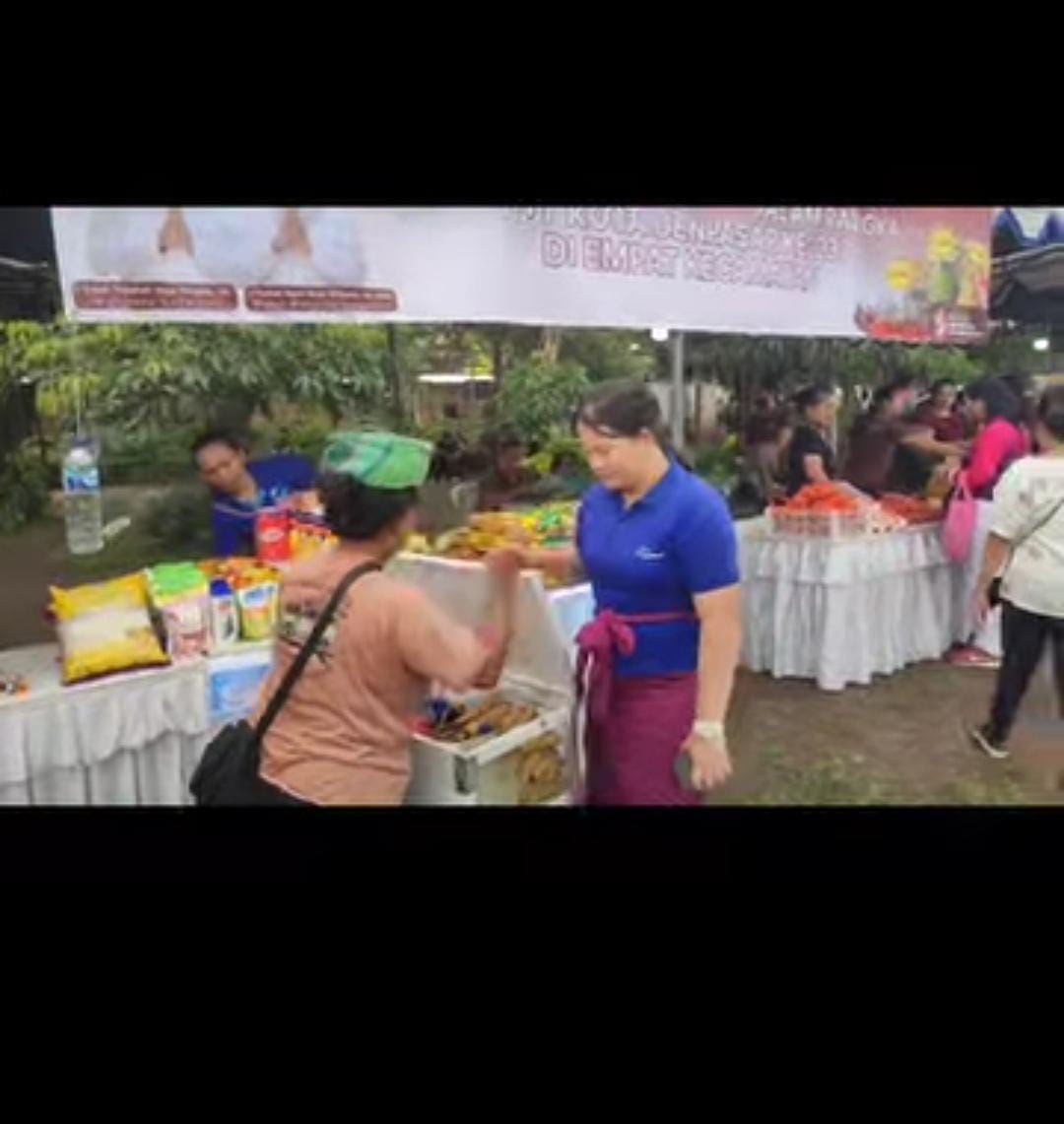 Pasar Murah Dalam Rangka HUT Kota Denpasar Ke-237 Yang Dilaksanakan Disperindag