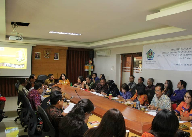 DISPERINDAG KOTA DENPASAR GELAR KEGIATAN FORUM PERANGKAT DAERAH