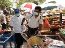 ANGKAT EKONOMI KERAKYATAN DAN WARISAN BUDAYA LOKAL, PERINDAG DENPASAR GELAR PEKENAN KECAMATAN